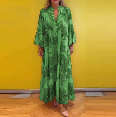 Rosa Elegant Floral Dress
