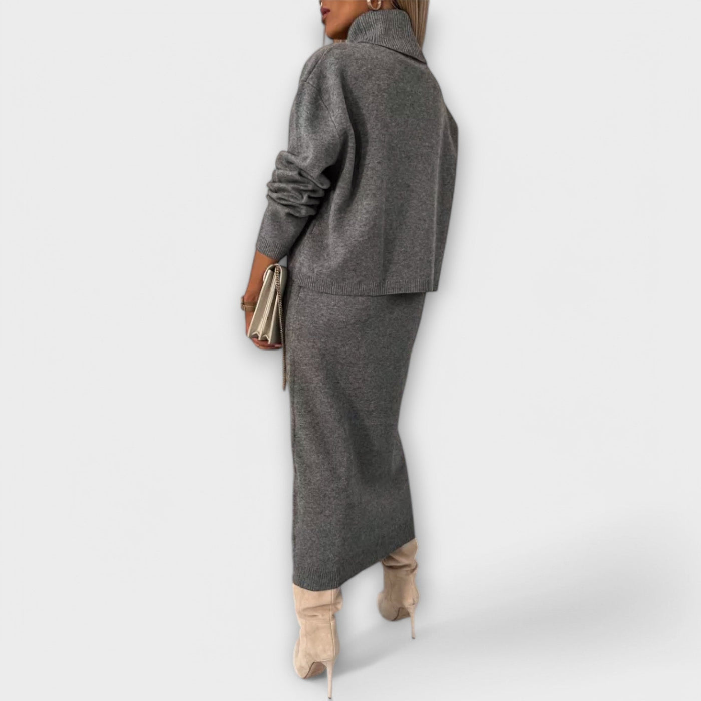 Nicole™ | Elegant Knit Two-Piece Set