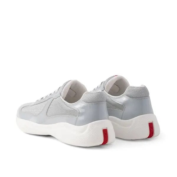 Velastra™ | Patent Leather & Technical Fabric Sneakers