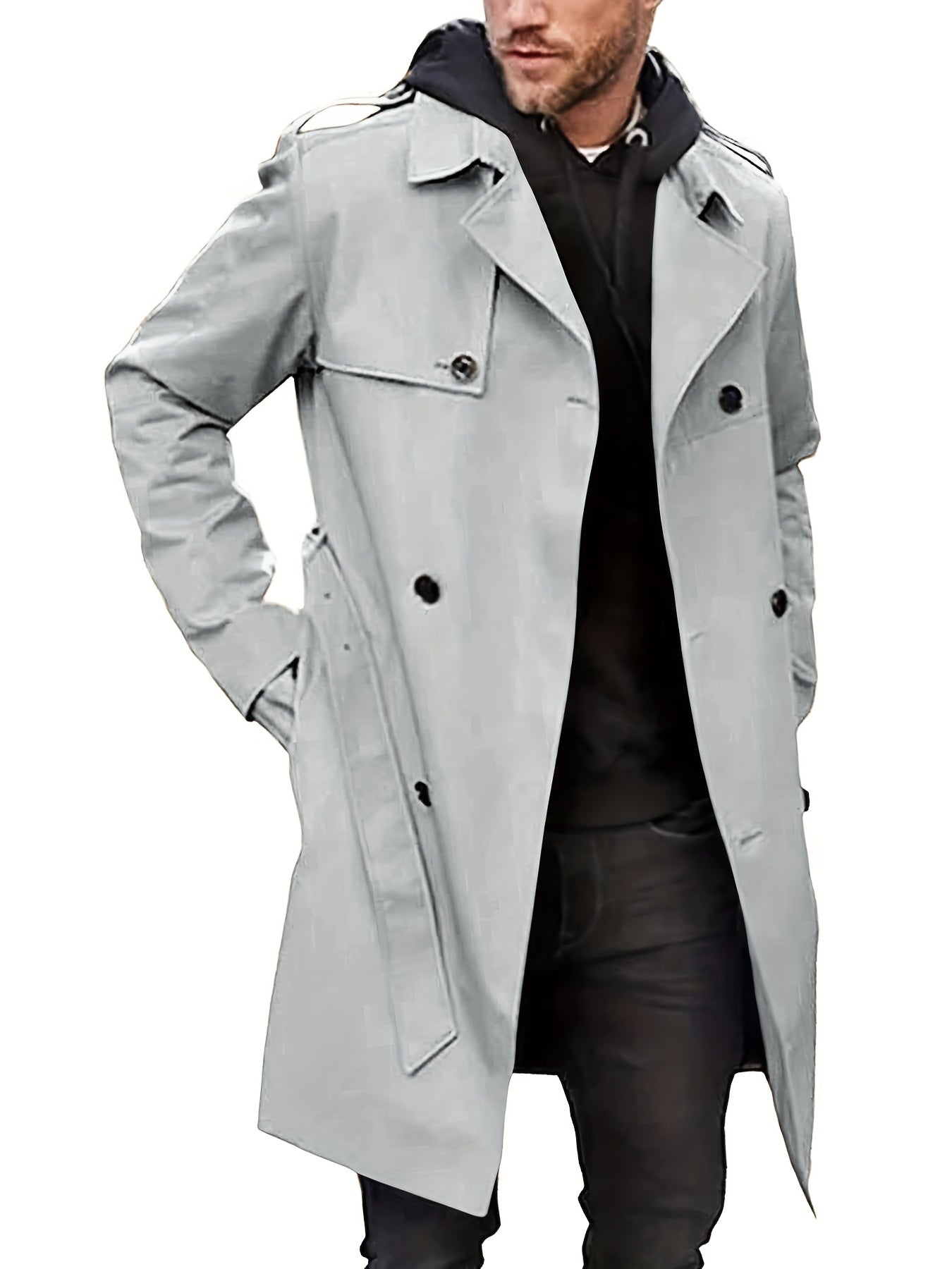 Dorian – Double-Breasted Trench Coat