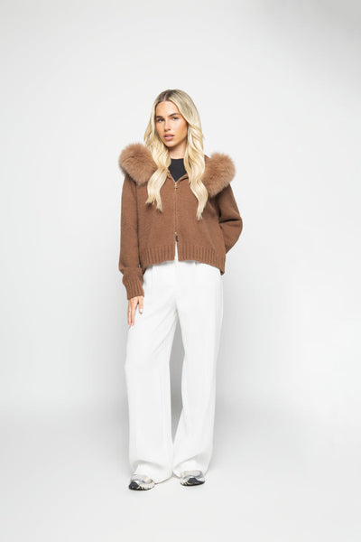 CozyGlen™ Textured Knit Cardigan