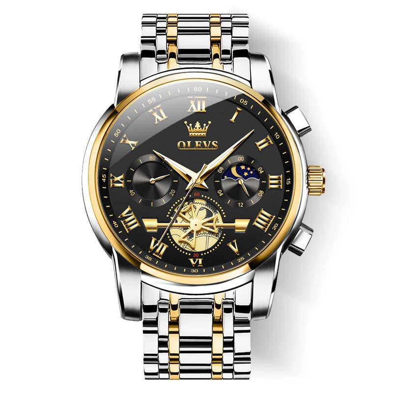 Averro™ | Luxury Dodecagon Quartz Men’s Watch