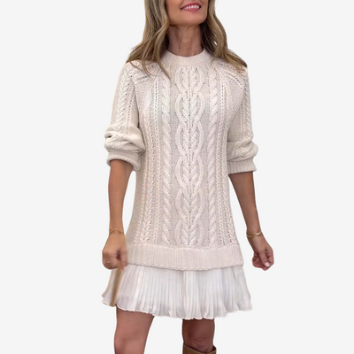 Gaëlle™ Knit Sweater Dress