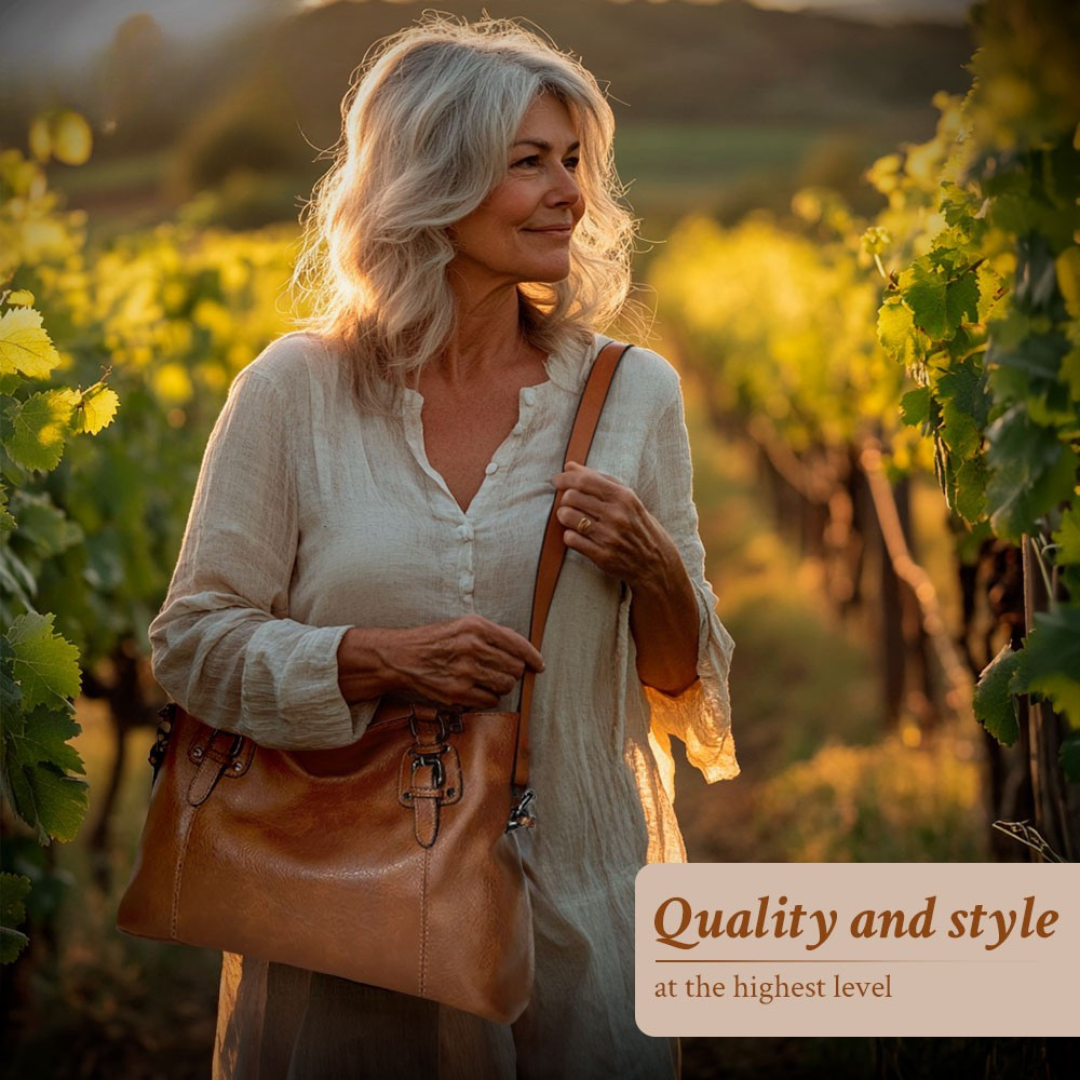 Sienna’s Graceful Allure™ | Elegant Shoulder Bag