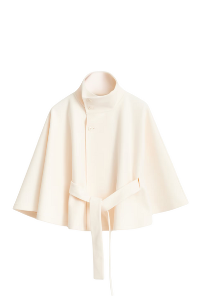 Elantra – Belted Cape Jacket