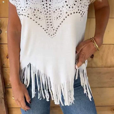 Zyrelle – Printed Fray Tee