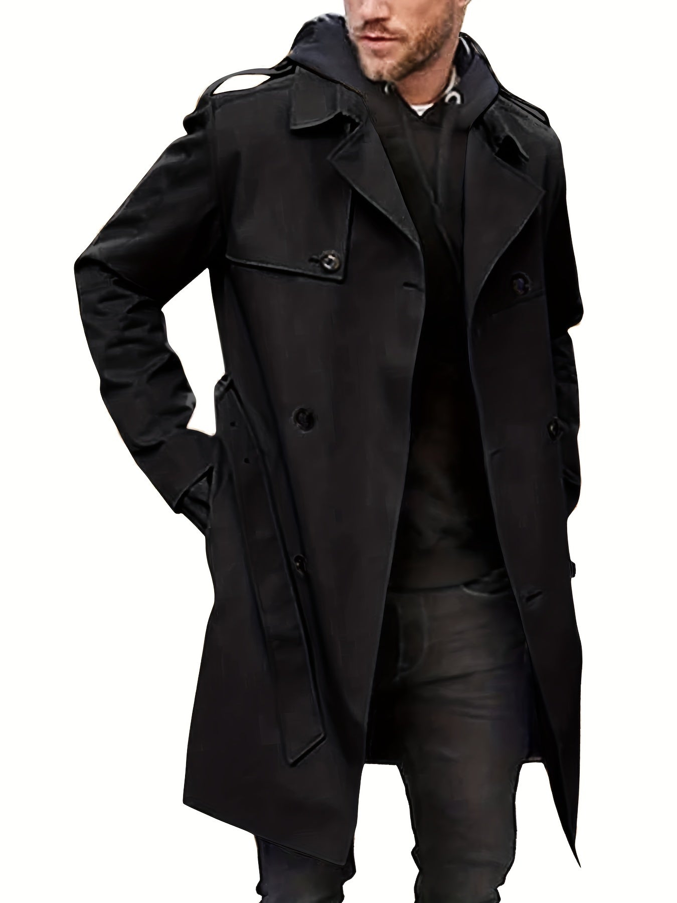Dorian – Double-Breasted Trench Coat