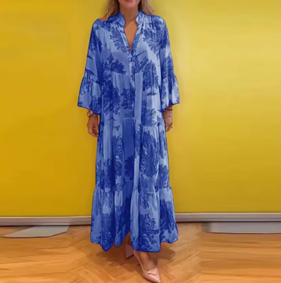 Rosa Elegant Floral Dress