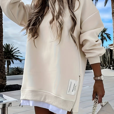 Selvianne – Side Slit Sweatshirt