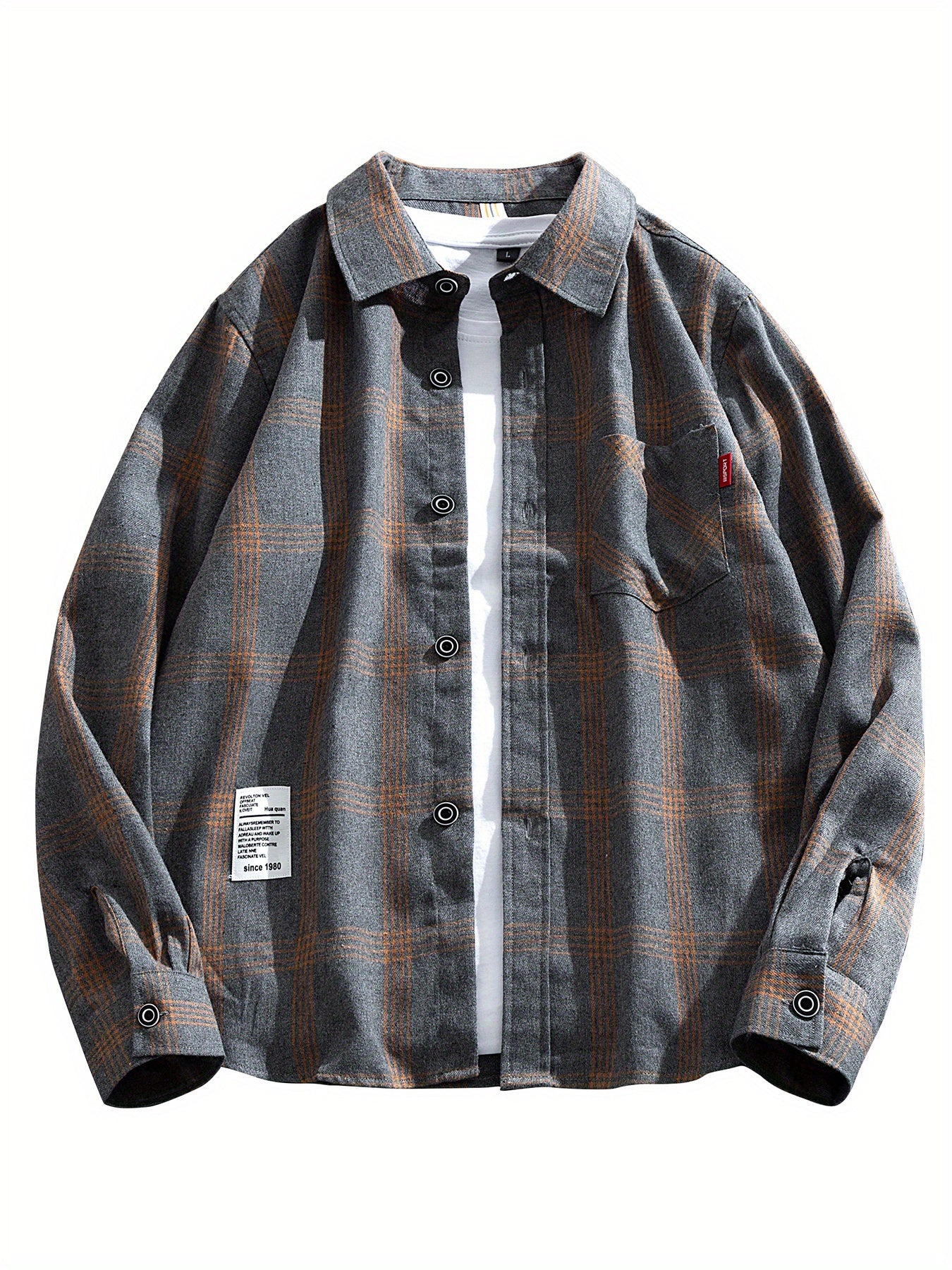 Korran – Plaid Overshirt