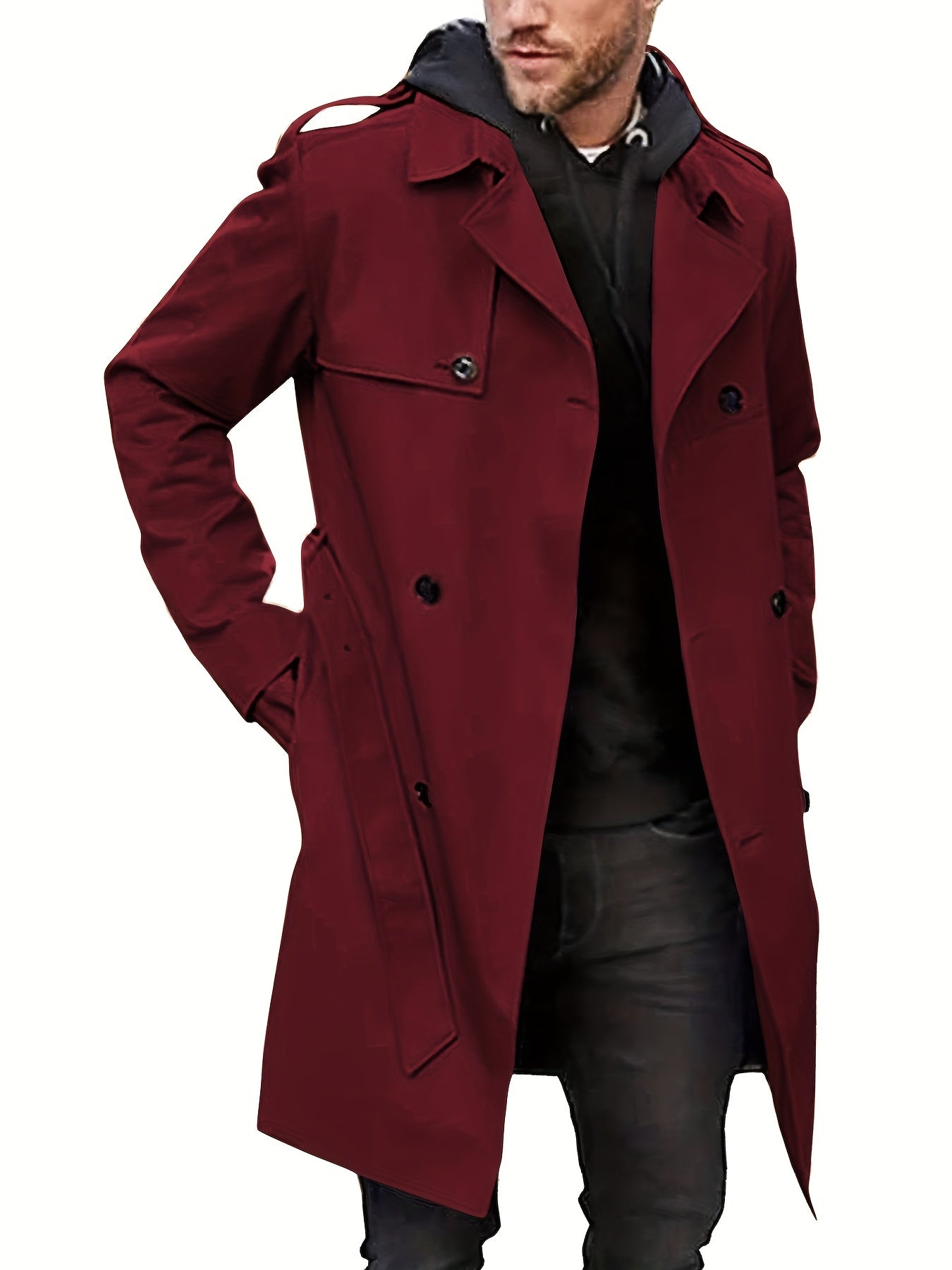 Dorian – Double-Breasted Trench Coat