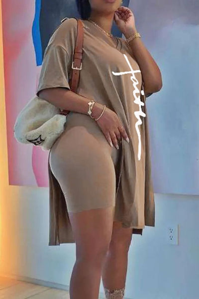 Liora™ Printed 2-Piece Skirt & Pants Set