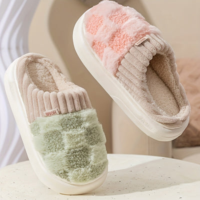 PlushEase™ Cozy Slip-On Slippers