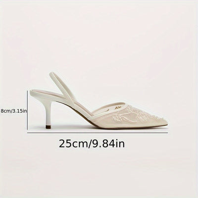 Alessyne – Golden Mule Heels