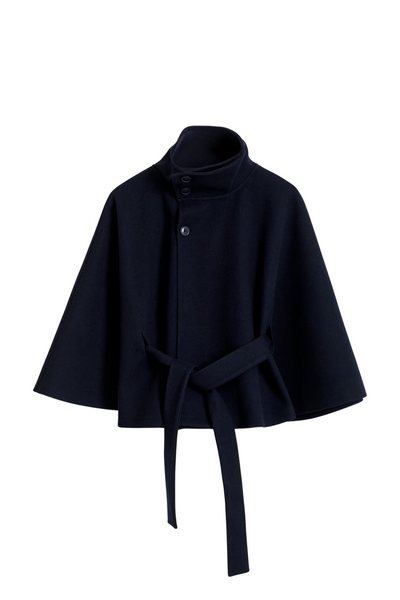 Elantra – Belted Cape Jacket