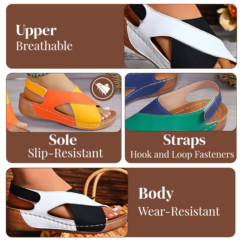 OrthoEase™ Slanted Heel Sandals