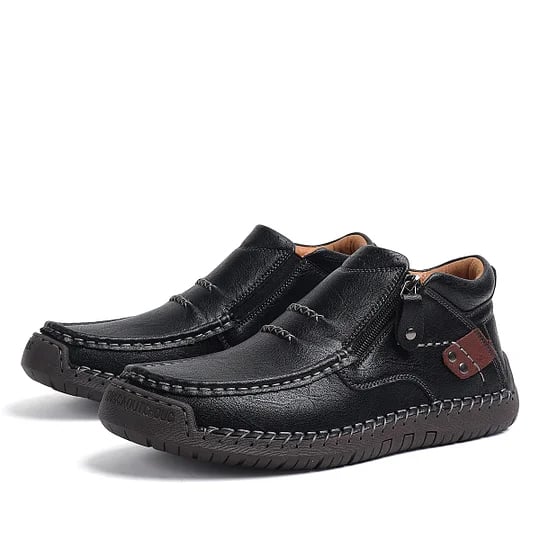 Axton™ | Handmade Leather Driving Boots