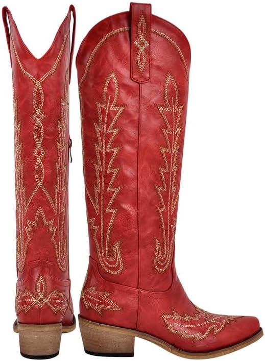 SierraGrace™ Embroidered Cowgirl Boots