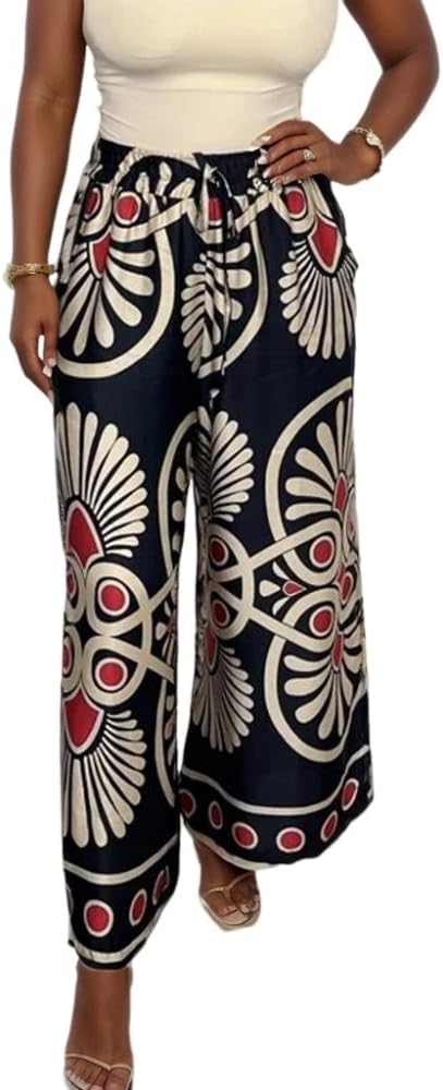 BohoBreeze™ Floral Palazzo Pants