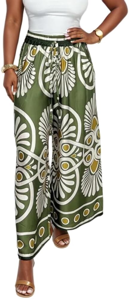 BohoBreeze™ Floral Palazzo Pants