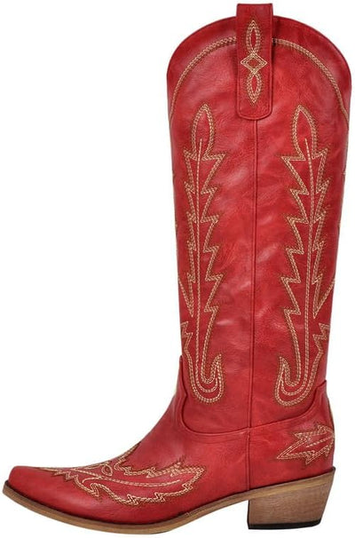 SierraGrace™ Embroidered Cowgirl Boots