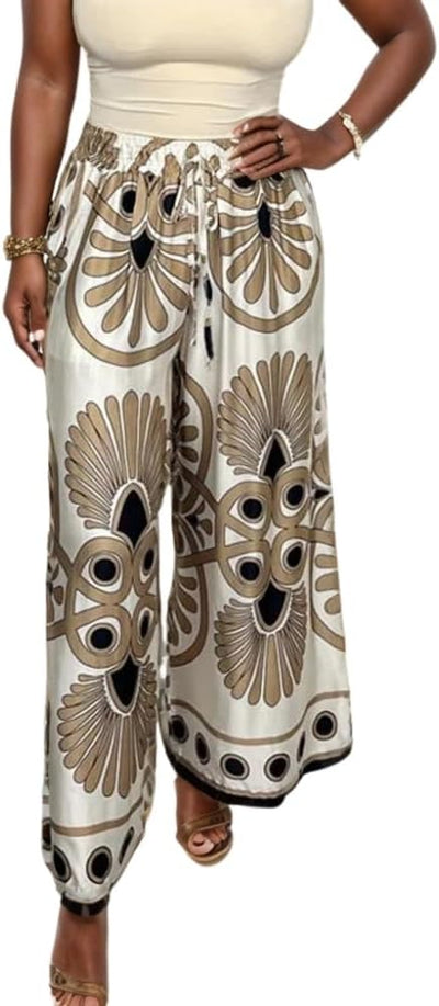 BohoBreeze™ Floral Palazzo Pants