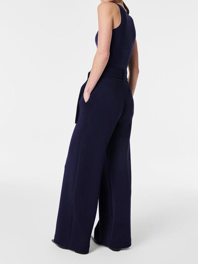 FlowEase™ Tie-Waist Wide-Leg Pant