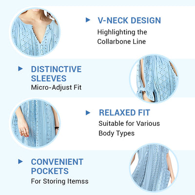 Veylana – Elegant V-Neck Dress