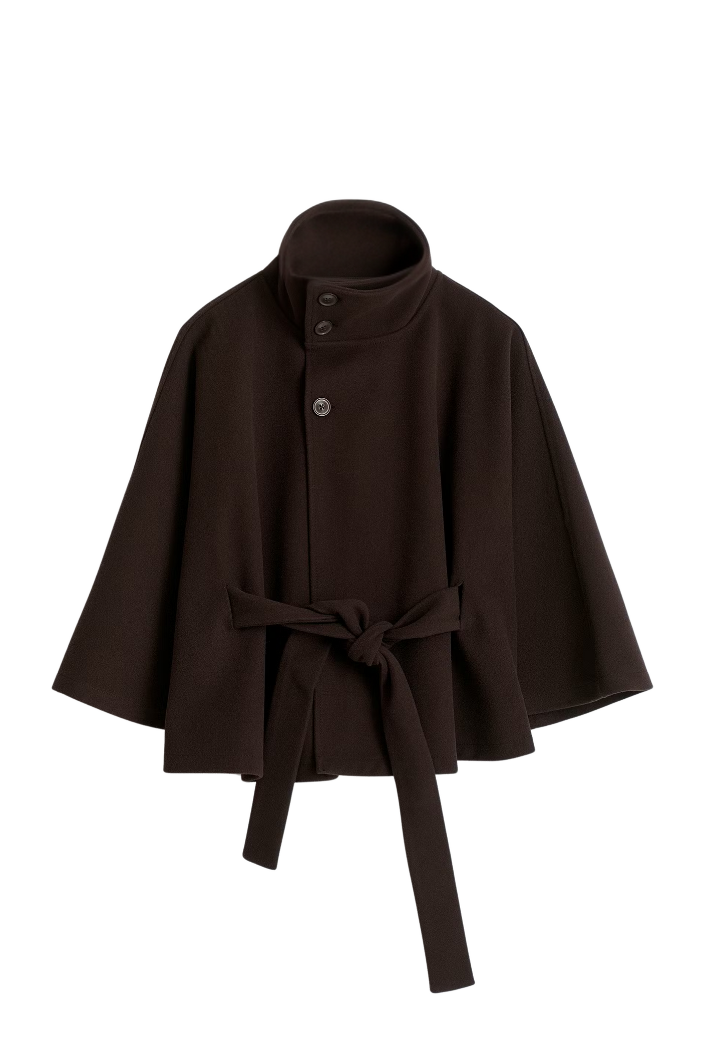 Elantra – Belted Cape Jacket