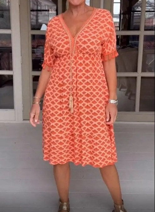 Serenya™ Tassel Midi Dress