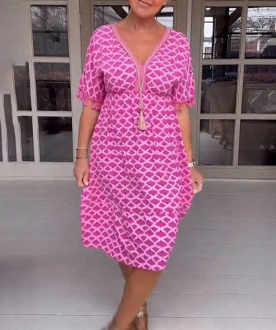 Serenya™ Tassel Midi Dress