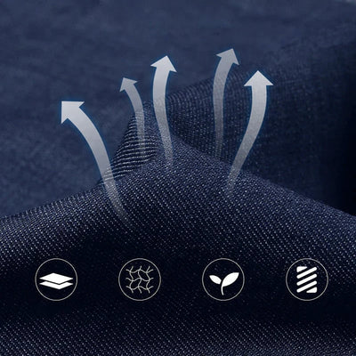 Noirden™ | High-Waist Straight Jeans for Men