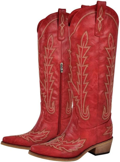 SierraGrace™ Embroidered Cowgirl Boots