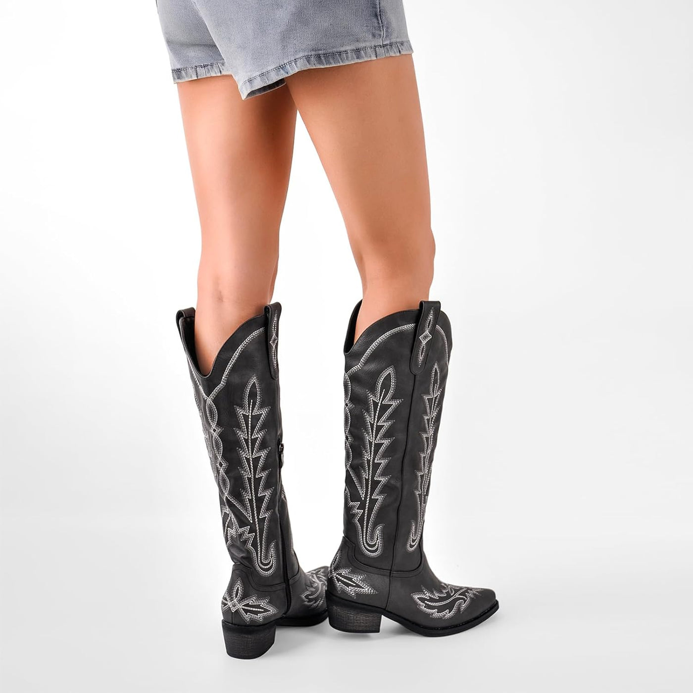 SierraGrace™ Embroidered Cowgirl Boots