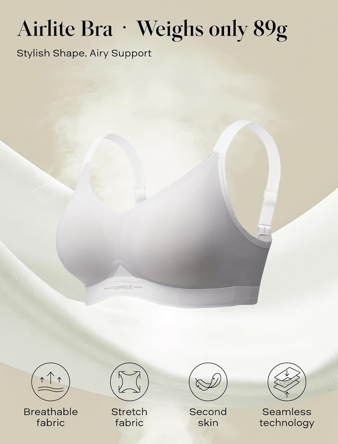 SereniSoft™ Seamless Comfort Bralette
