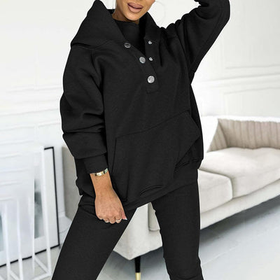 Calmlily™ | 3-Piece Oversized Hoodie & Sweat Set