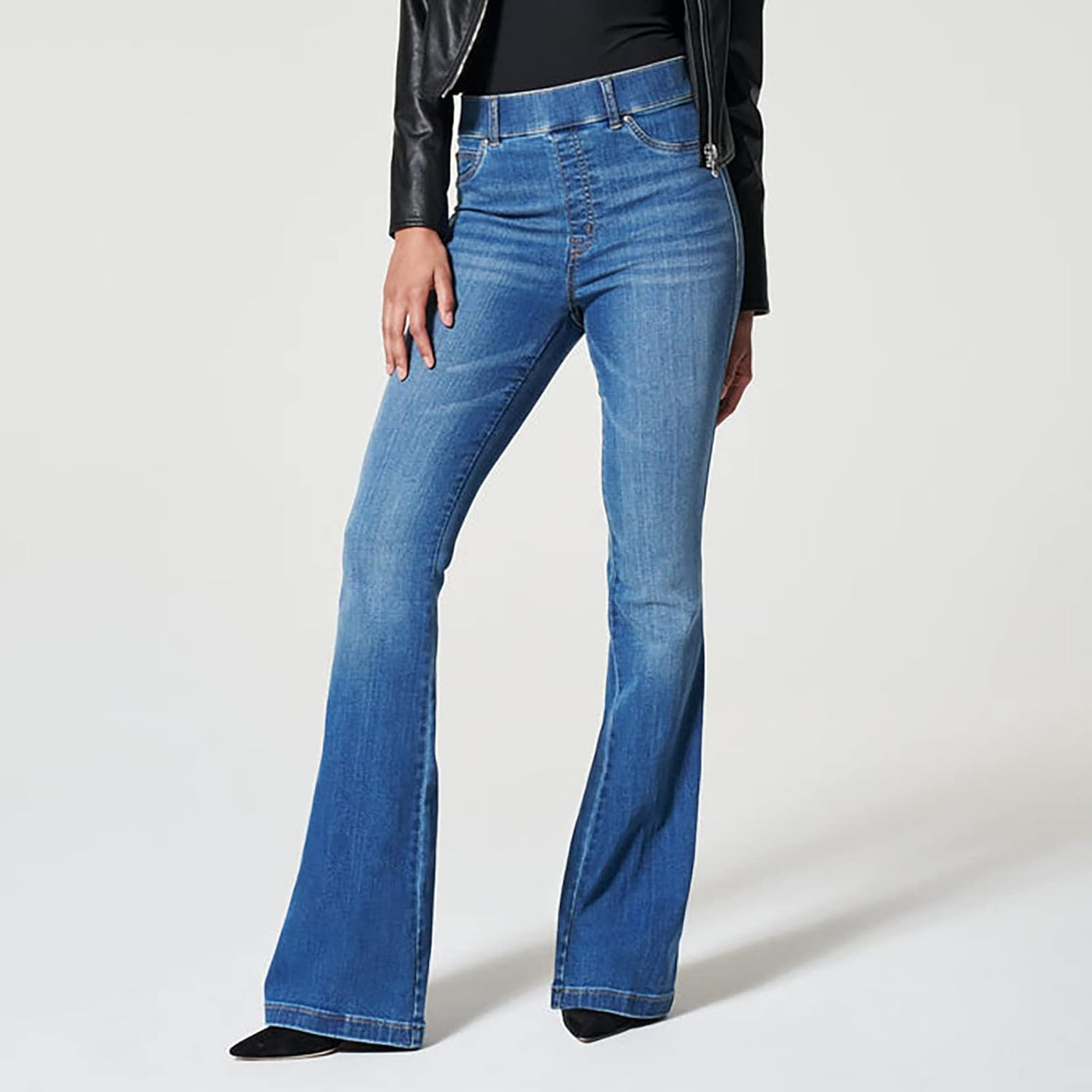 Vesta™ | High-Waist Stretch Denim Shorts