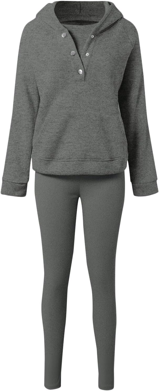 Calmlily™ | 3-Piece Oversized Hoodie & Sweat Set