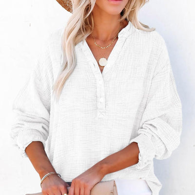 BreezyEase™ Oversized Button Shirt