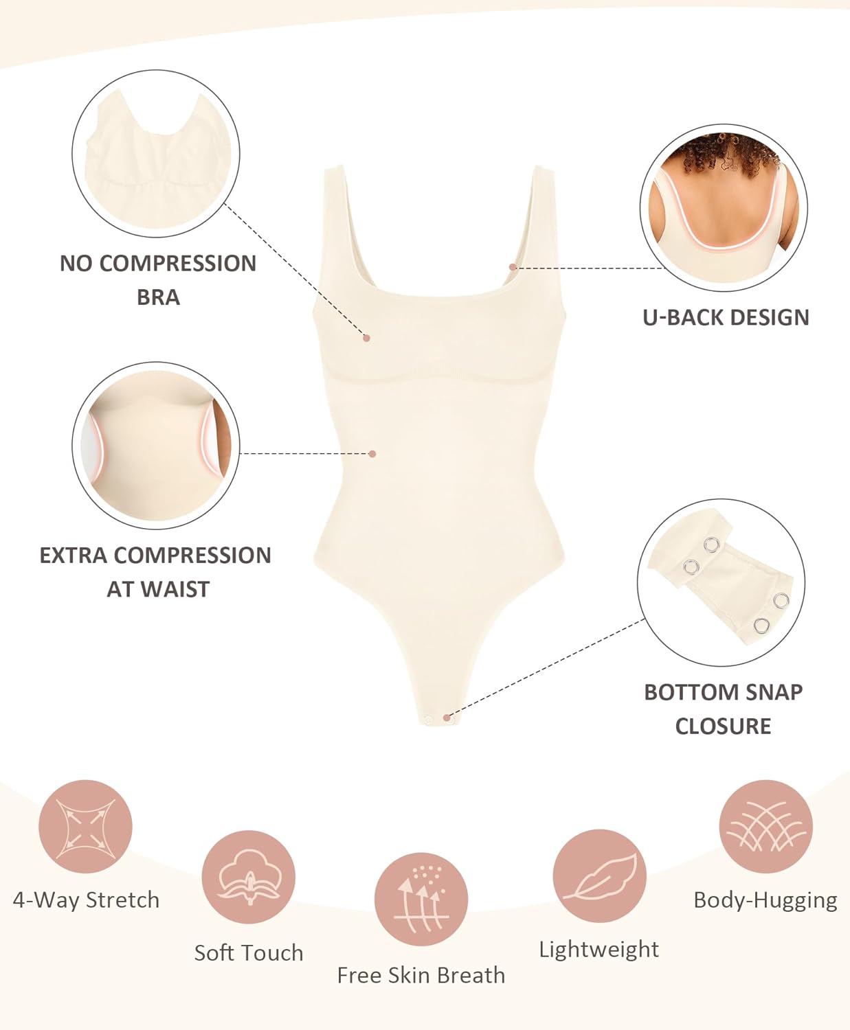 Sculvera™ | Seamless Tummy Control Shaping Bodysuit