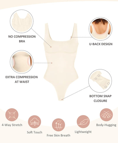 Sculvera™ | Seamless Tummy Control Shaping Bodysuit