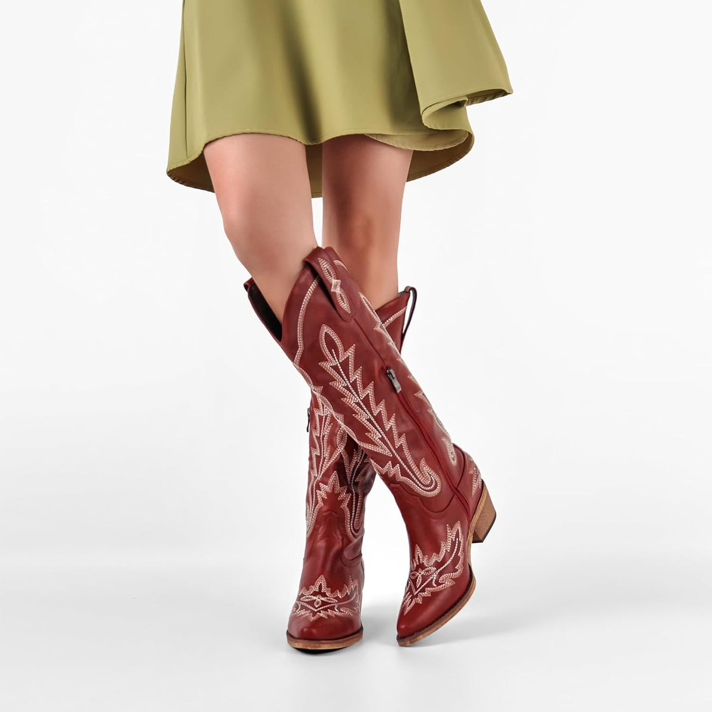 SierraGrace™ Embroidered Cowgirl Boots