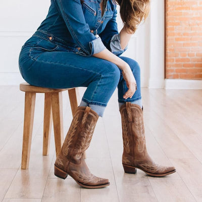 SierraGrace™ Embroidered Cowgirl Boots