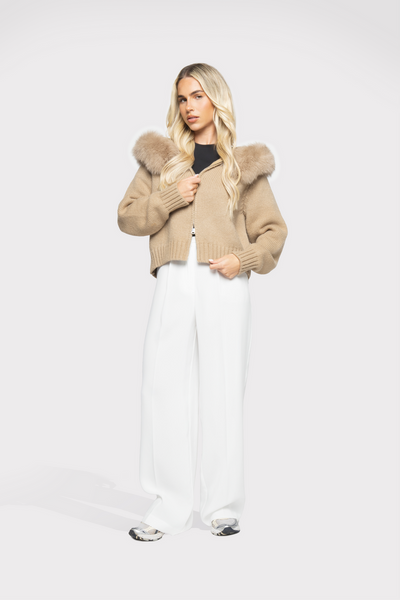 CozyGlen™ Textured Knit Cardigan