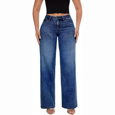 Veyra – Wide-Leg Baggy Jeans