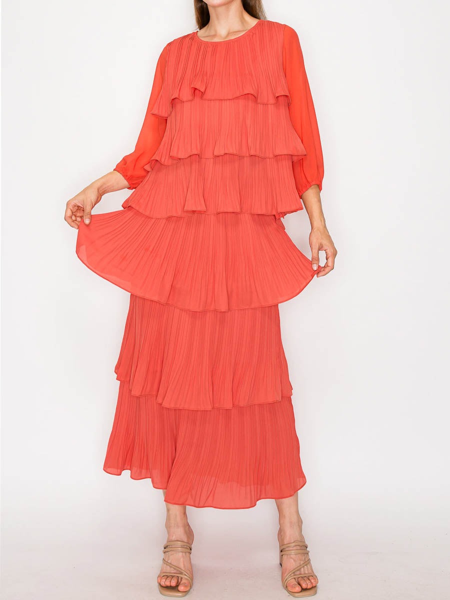 Serenya™ Ruffle Maxi Dress