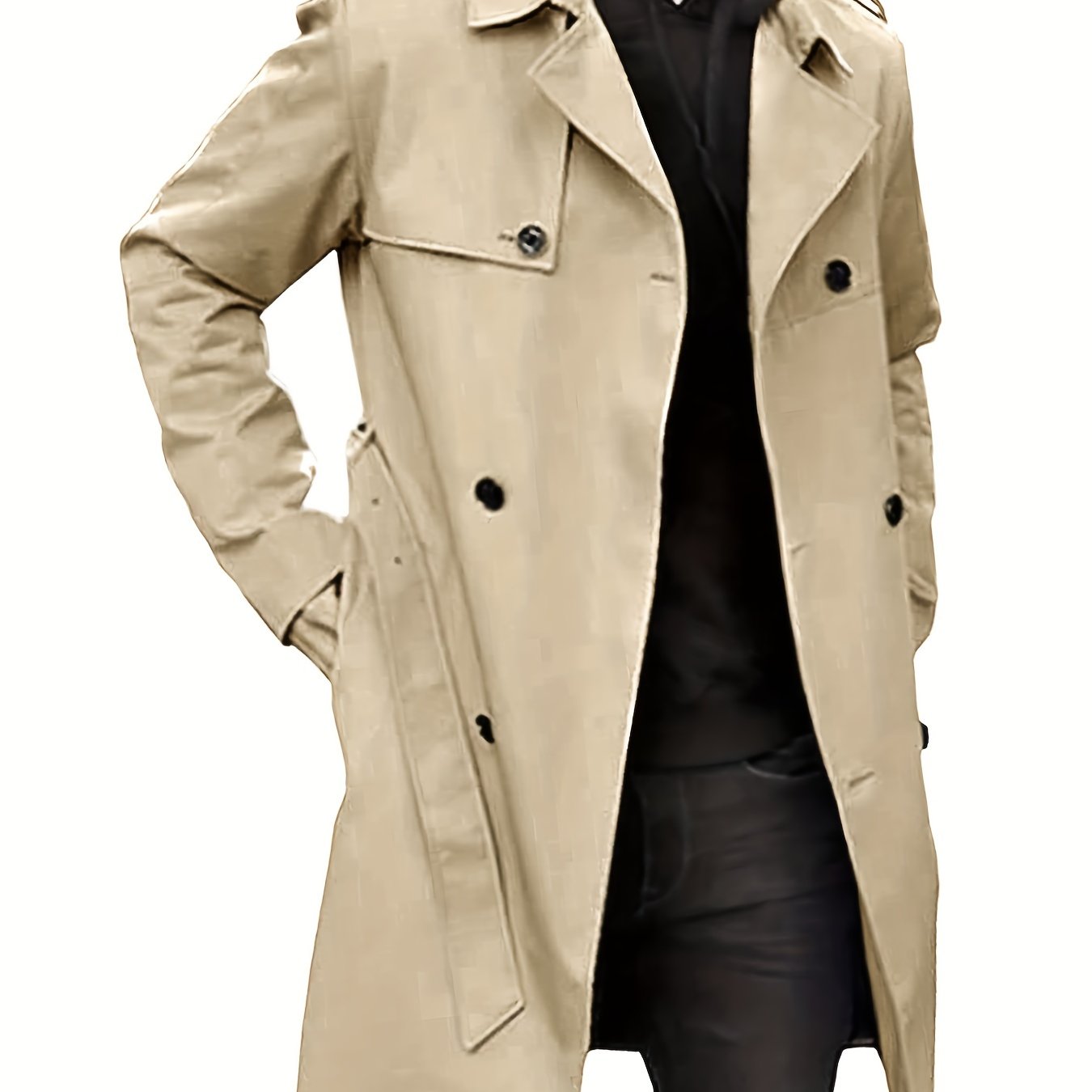 Dorian – Double-Breasted Trench Coat
