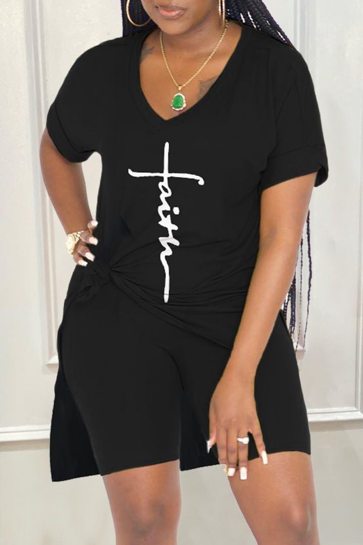 Liora™ Printed 2-Piece Skirt & Pants Set