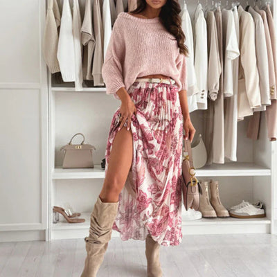 PrintEase™ Belted Two-Piece Set