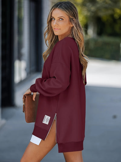Selvianne – Side Slit Sweatshirt